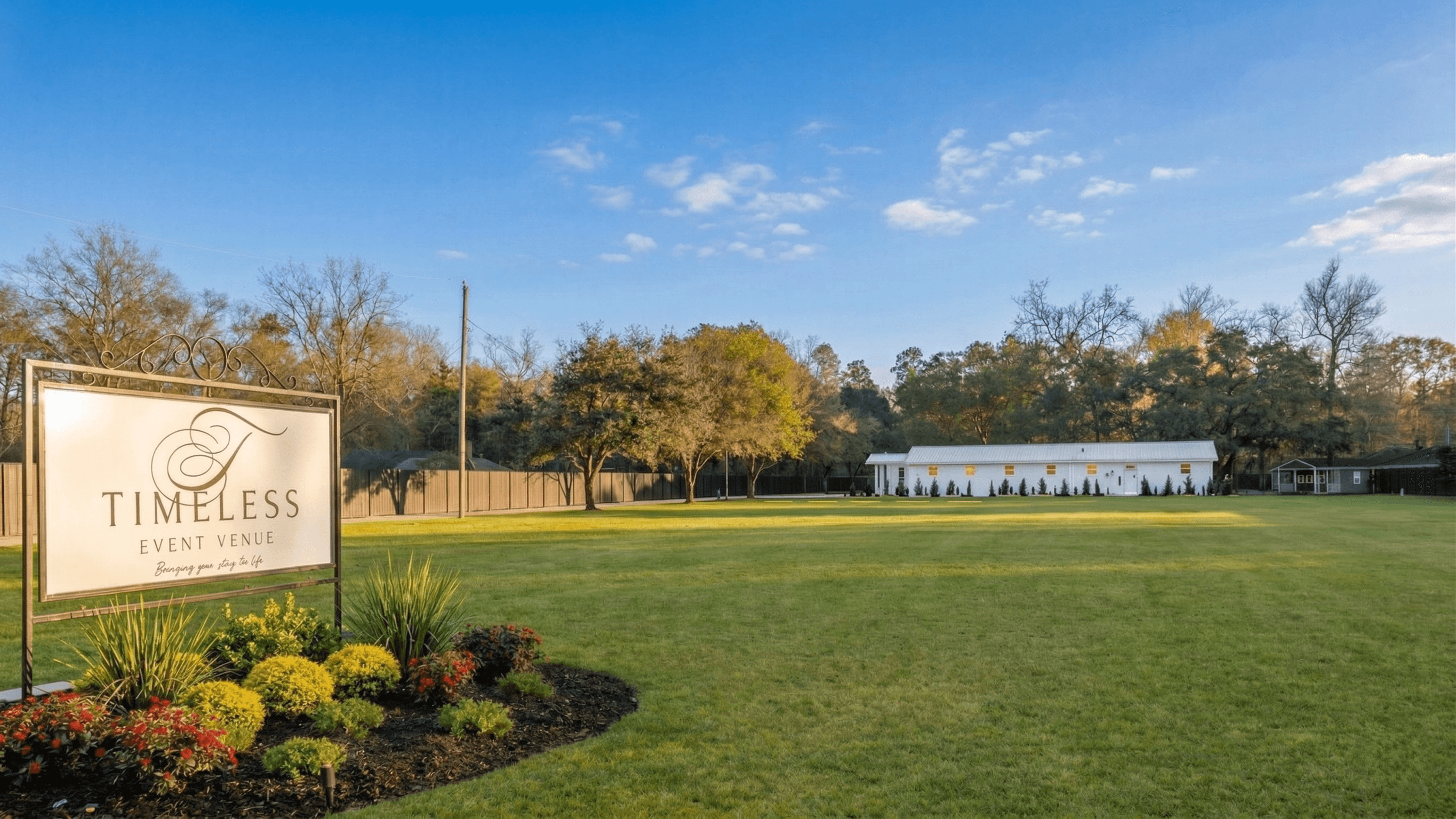 Timeless Event Venue grand exterior